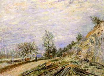 Alfred Sisley : On the Road from Moret